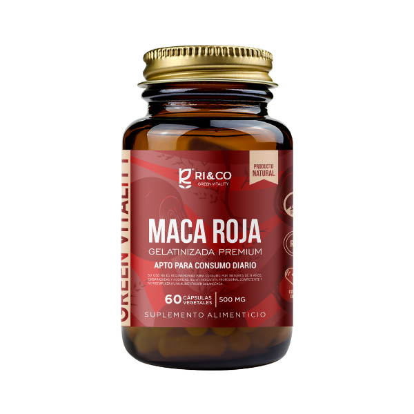 Maca Roja 500 mg 60 Cápsulas Ri&Co