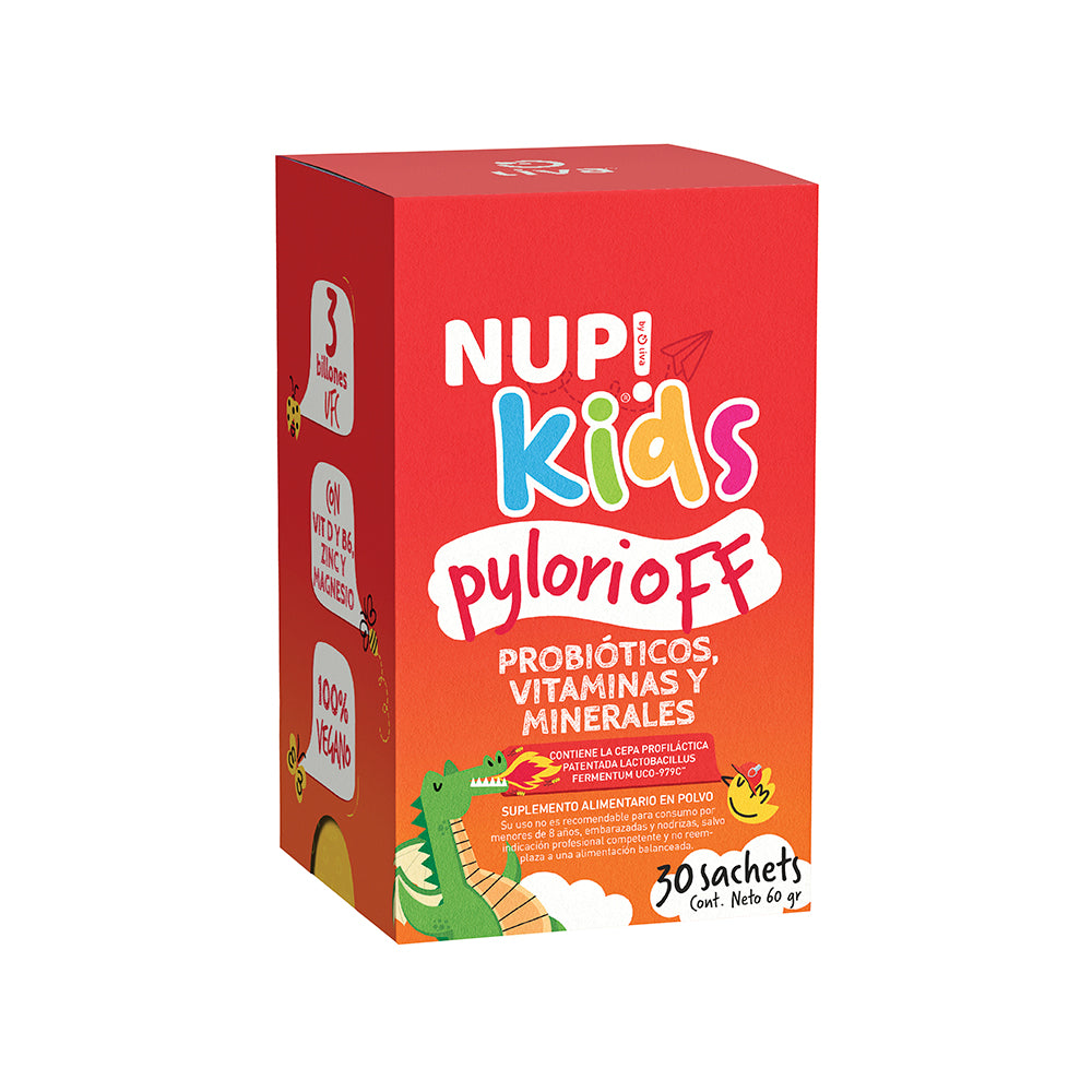Probióticos NUP Kids Pylorioff 6 Billones x30 sachet, NUP