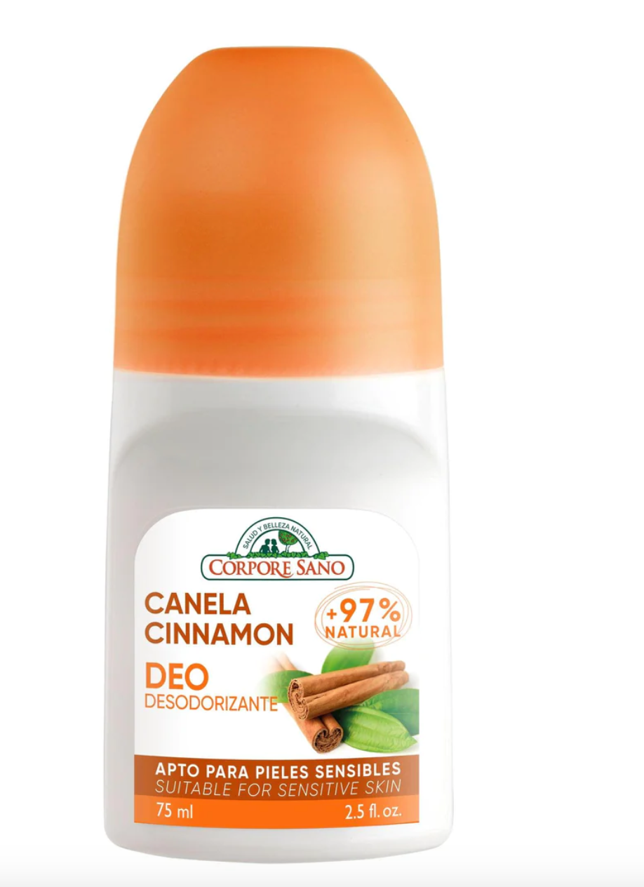 Desodorante roll on canela