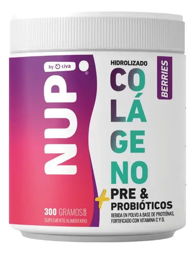 Nup Colageno + Pre Y Probióticos 300 Gr.
