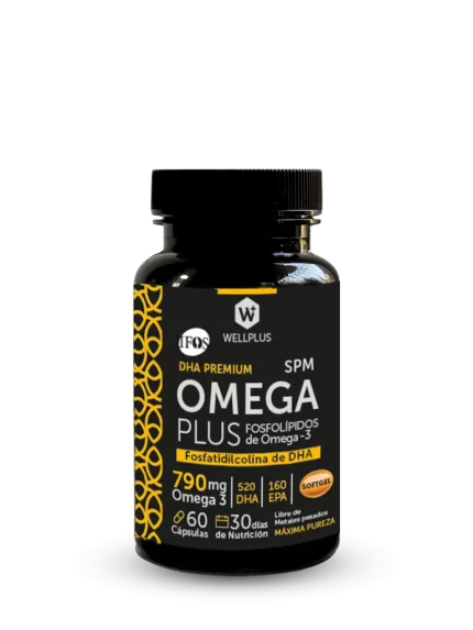 Omega plus 790 mg. 60 capsulas