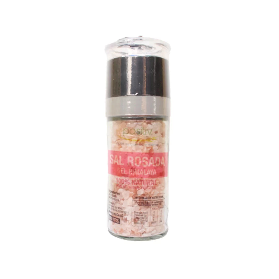 Sal Rosada Del Himalaya Gruesa Molinillo 100gr