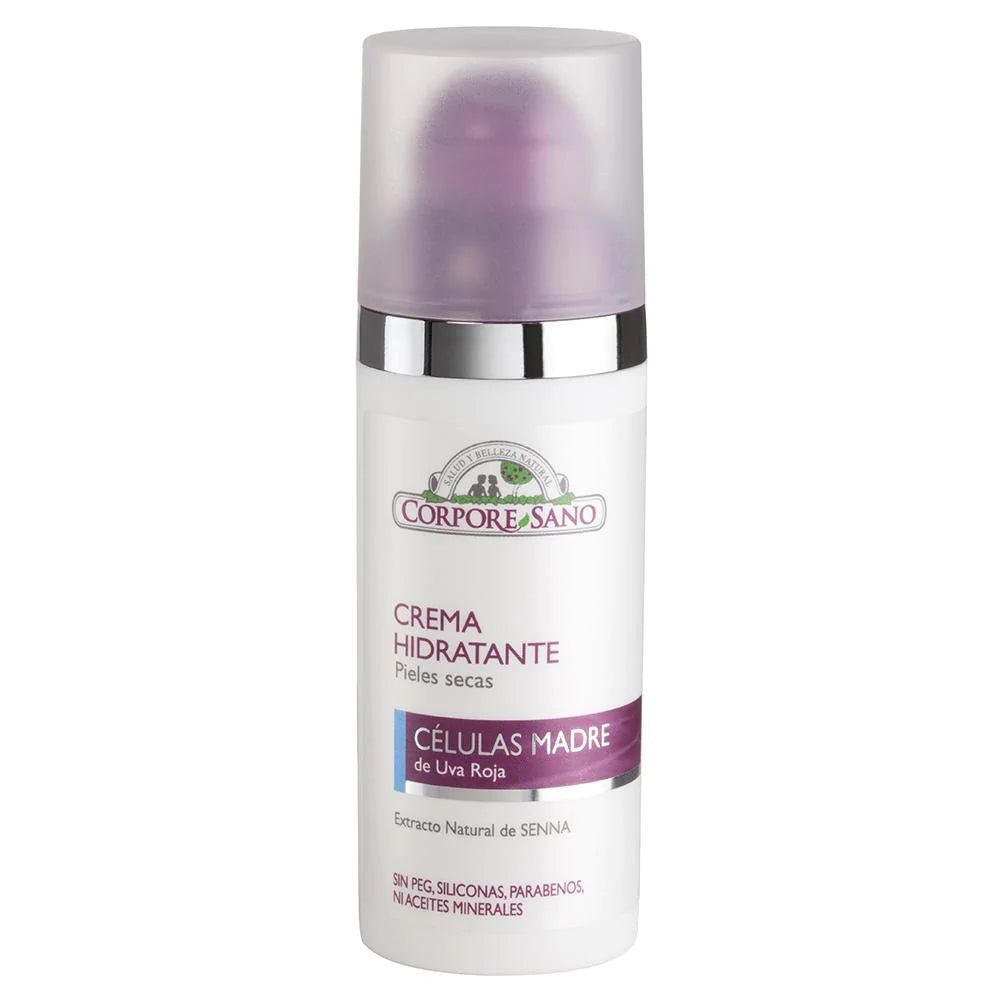 Crema hidratante piel seca células madres