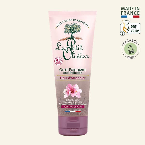 Gel exfoliante facial anti contaminación