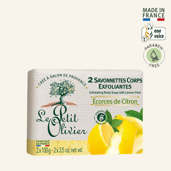 Jabón exfoliante limón