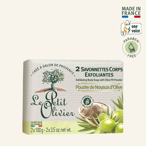 Jabón exfoliante oliva