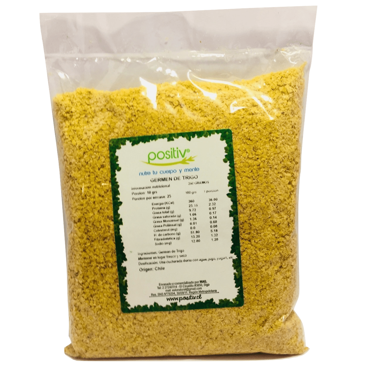 Germen de trigo natural