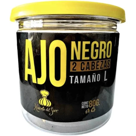 Cabeza ajo negro