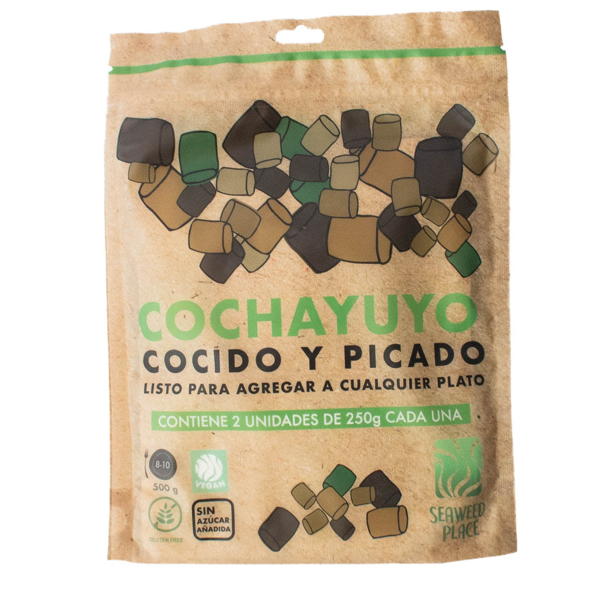 Cochayuyo cocido picado