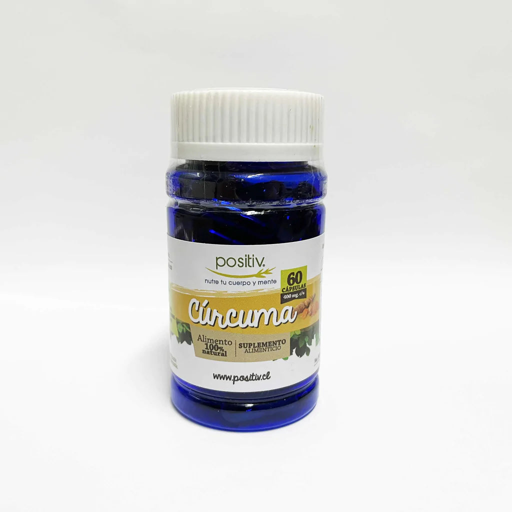Cúrcuma 400 mg.