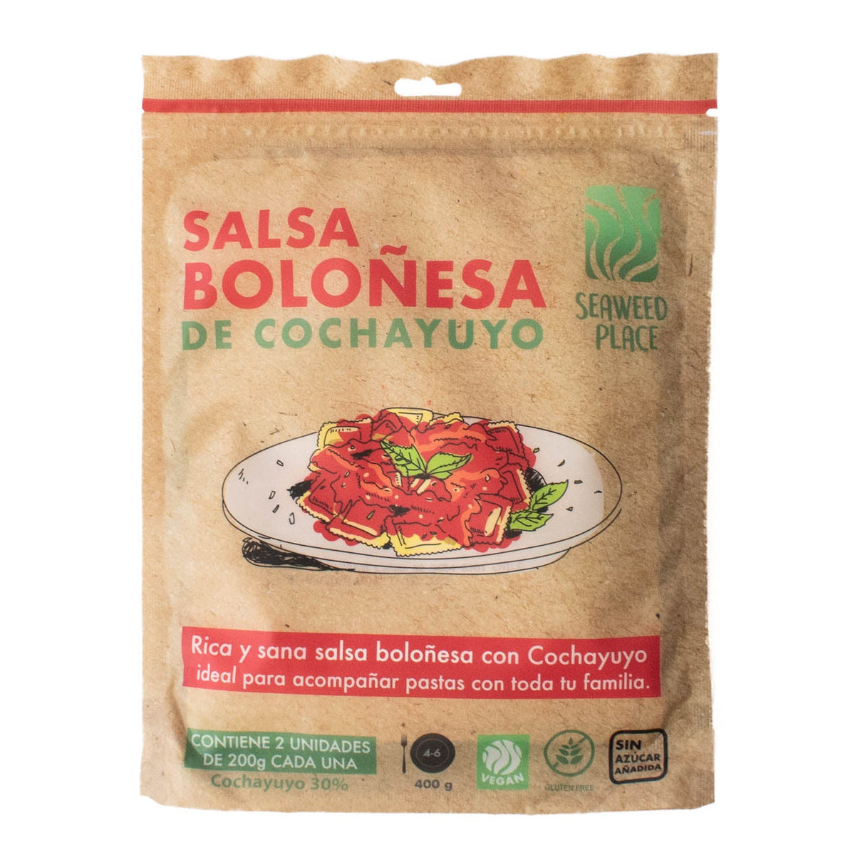 Salsa boloñesa cochayuyo