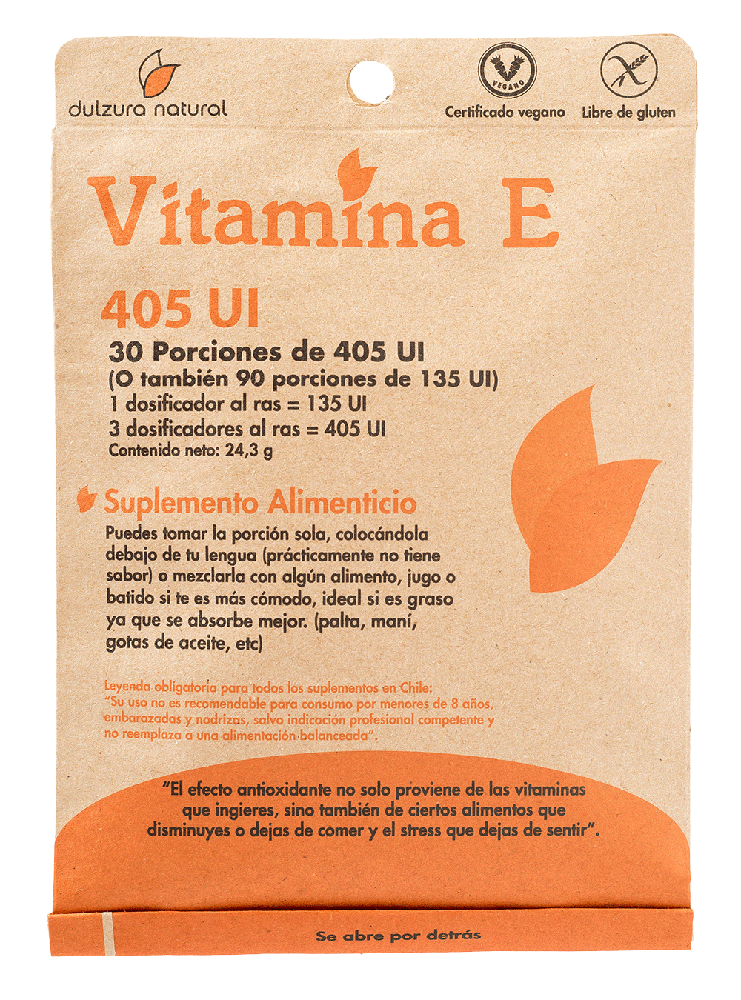 Vitamina E polvo