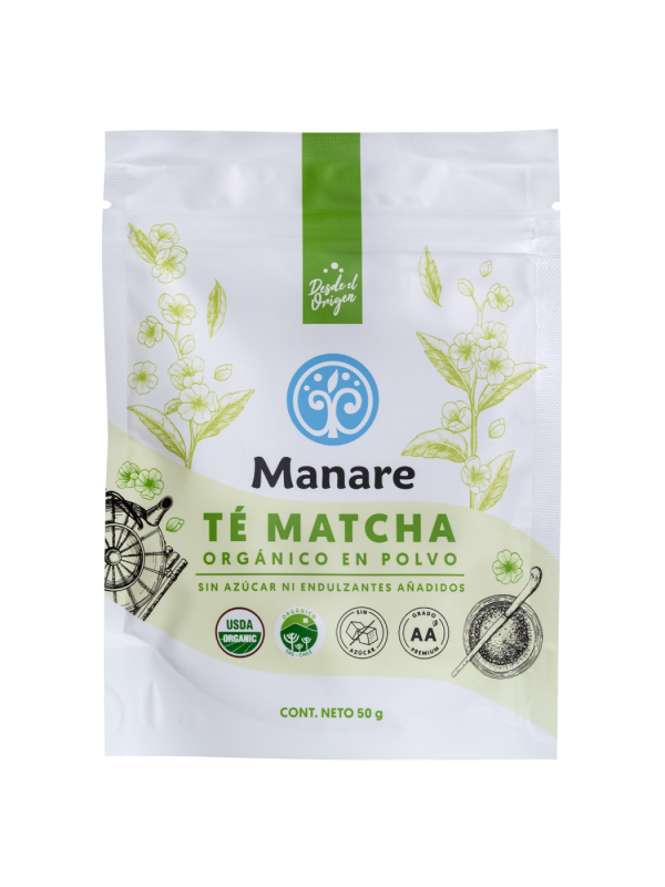 Té matcha polvo orgánico