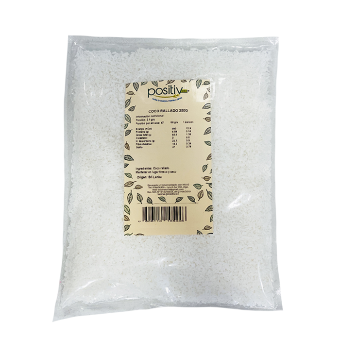 Coco rallado 250 grs