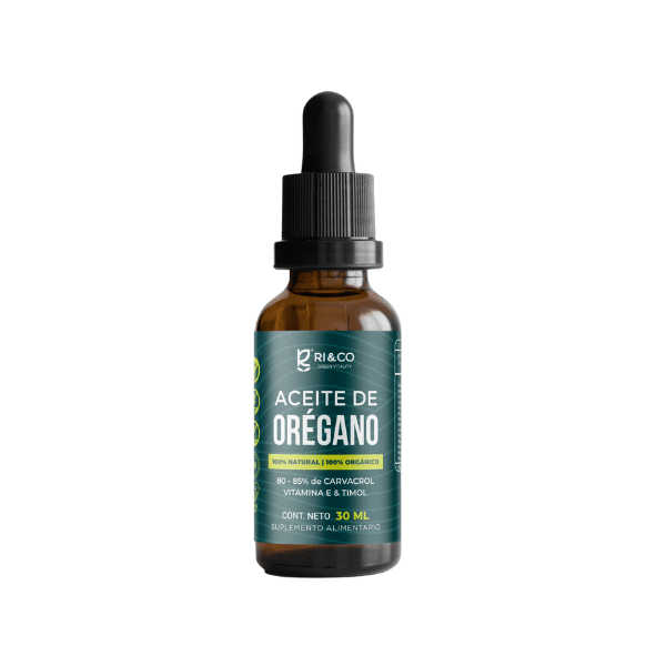 Aceite orégano 80-85% carvacrol 30 ml. Ri&Co