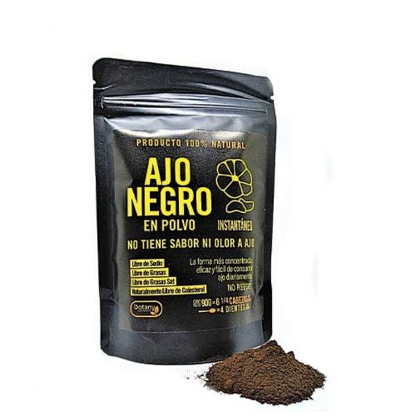 Ajo negro polvo