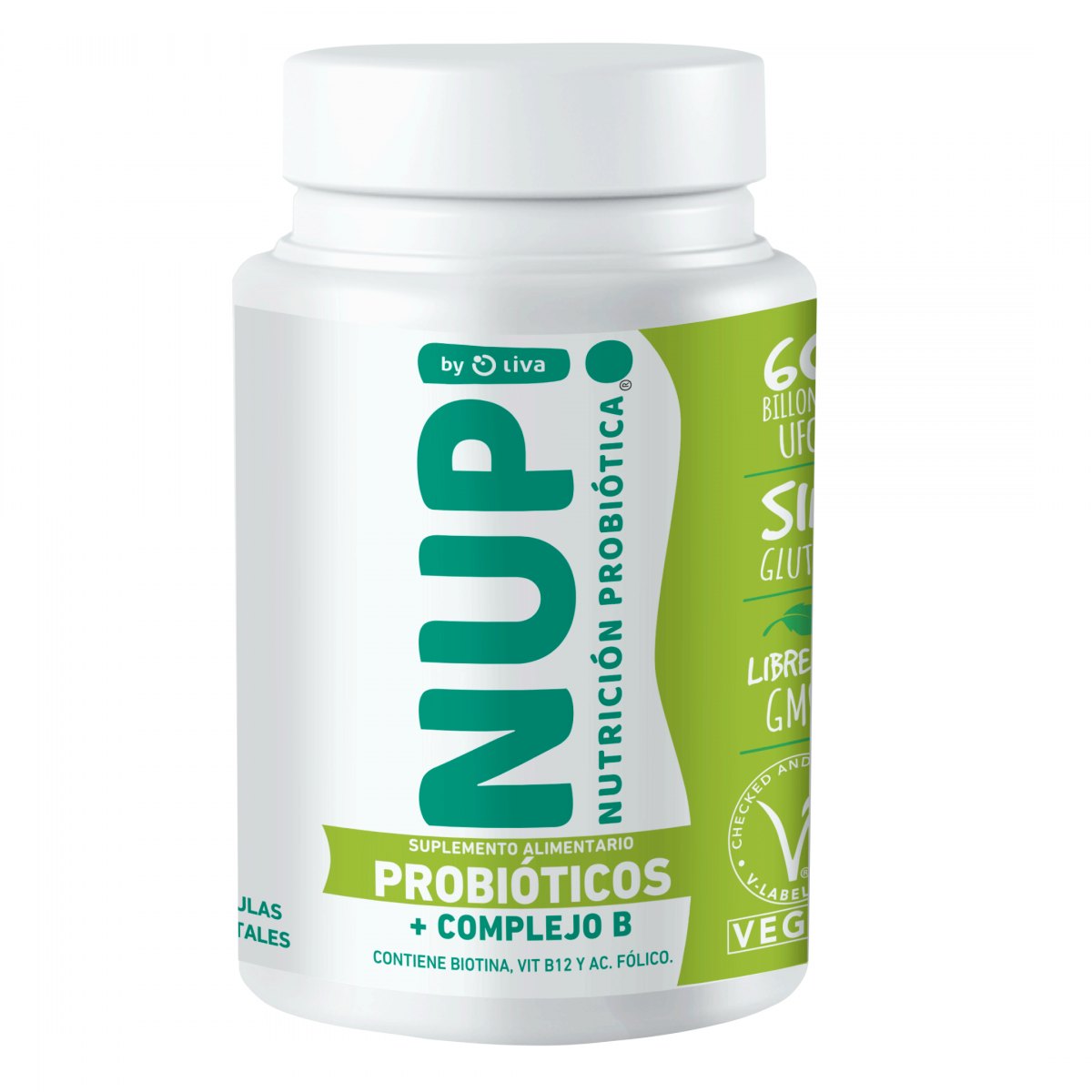 Probiótico + Complejo B 60 billones x30 caps