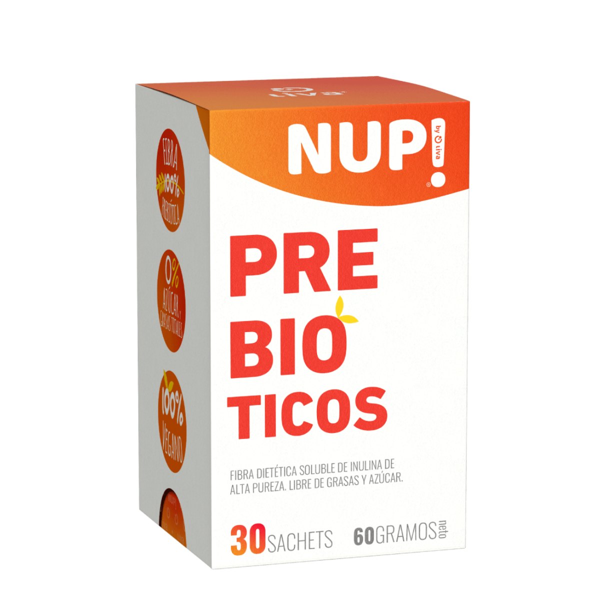 Prebioticos 30 sachet 60 gramos NUP