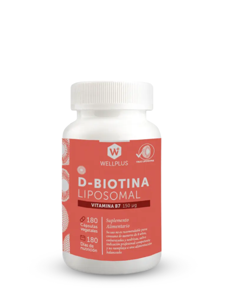 D-Biotina Liposomal (180Cap)