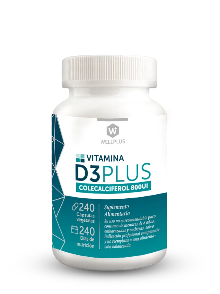 Vitamina D3 Plus Colecalciferol 240 Cápsulas