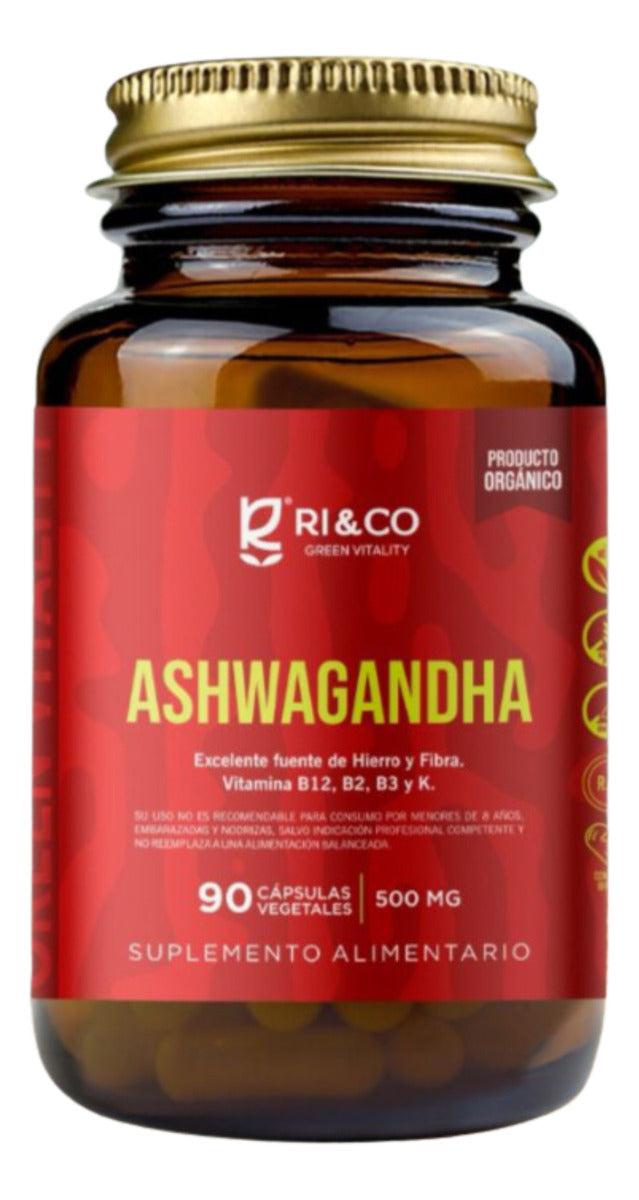 Ashwagandha, 500 mg, 90 caps. Ri&Co