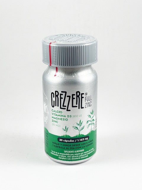 Crezzere full zinc 30 caps. Vital young