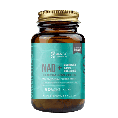 NAD + quercetina + resveratrol 60 cáps. Ri&Co