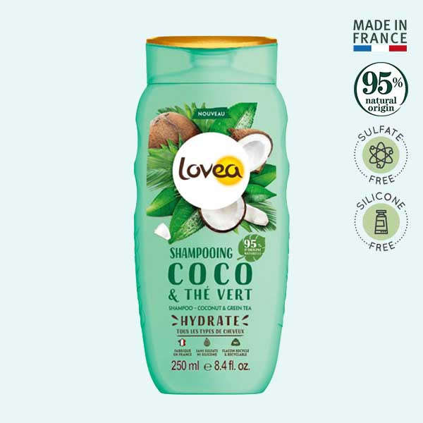 Shampoo coco té verde Lovea