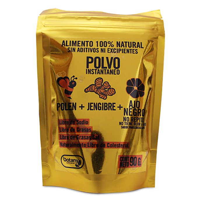 Ajo negro jengibre polen polvo