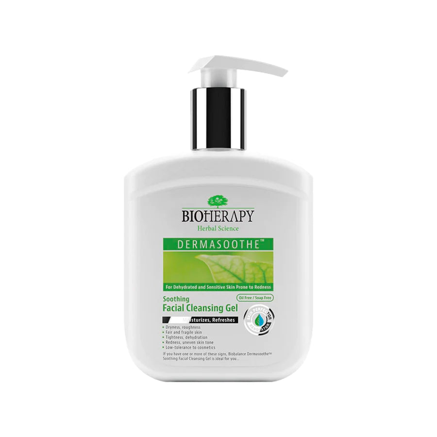 Gel limpiador facial calmante
