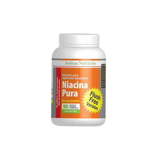 Niacina pura 500 mg. flush free