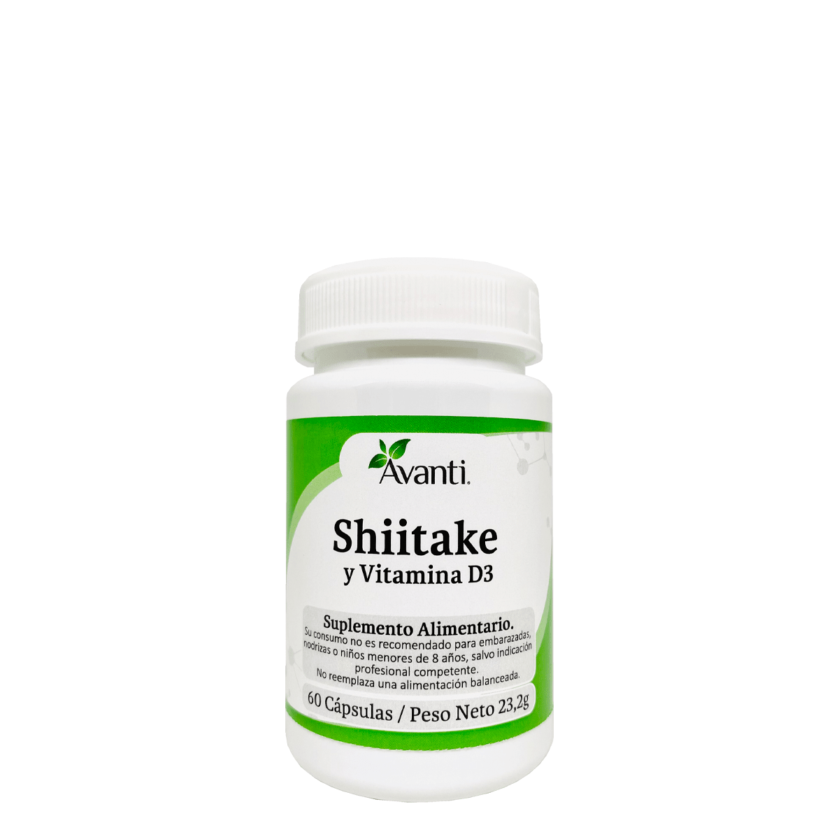 Shitake D3 cápsula