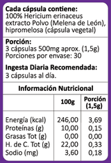 Melena de león capsulas