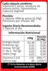 Vitamina E y selenio