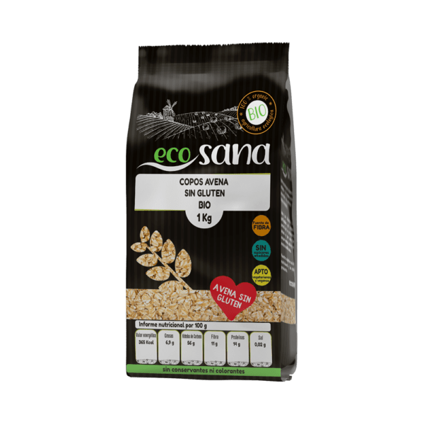 Avena integral sin gluten