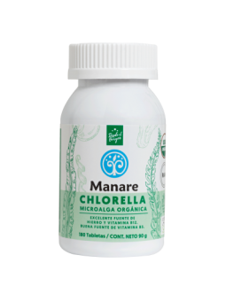 Chlorella orgánica 500 mg