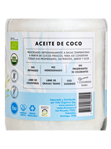 Aceite coco orgánico raw