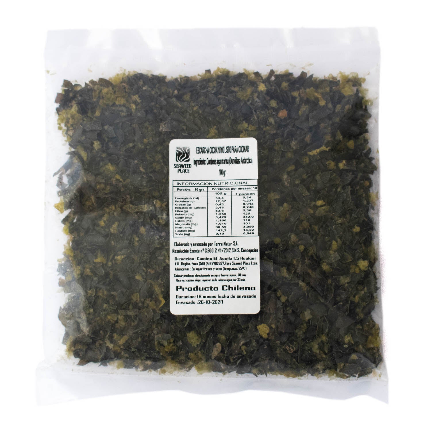 Escarcha cochayuyo 100 grs