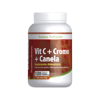 Vit. C cromo canela 1 gr.