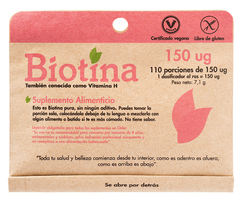 Biotina polvo