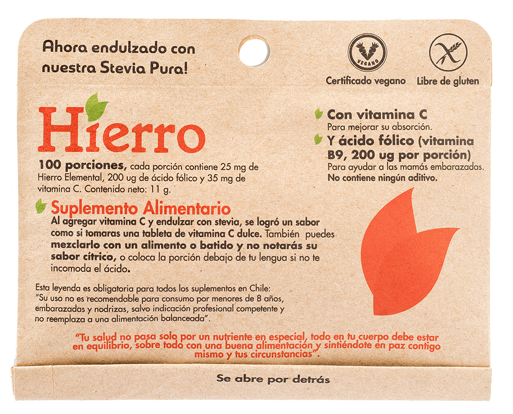 Hierro polvo