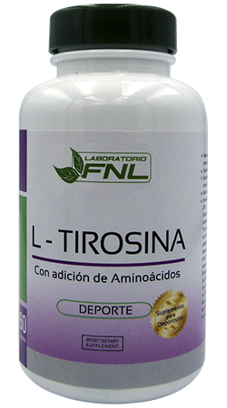 L tirosina 500 mg.
